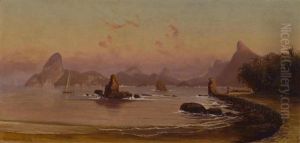 Bay Of Rio De Janeiro by Cyrenius Hall