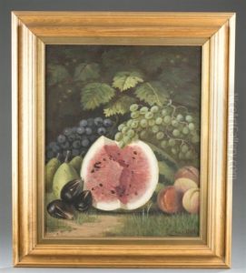 Still With Watermelon by Cyrenius Hall