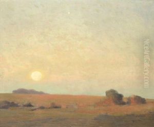 Landscape At Sunset