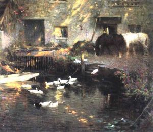 The Pond by Frederick Hall