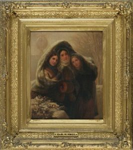 Marketing On A Cold Day by George Henry Hall