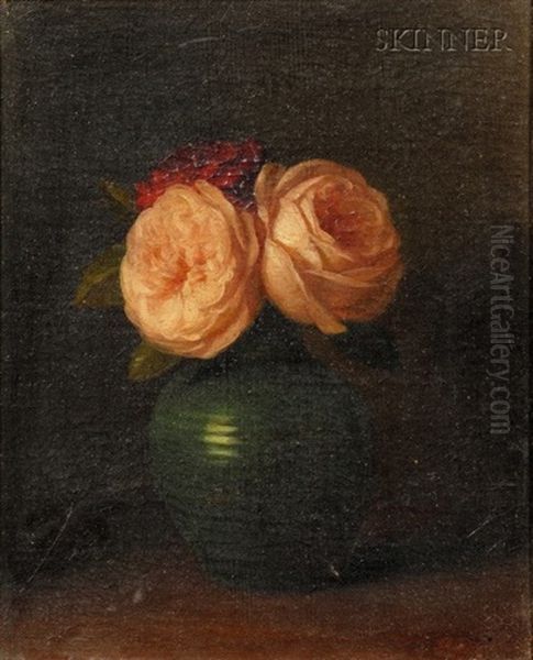 Roses In A Vase - view 1