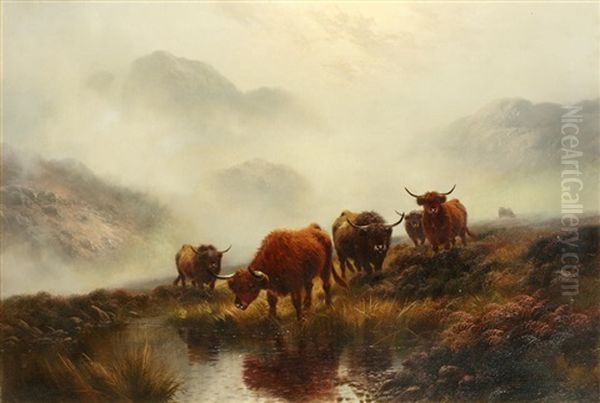 Morning Mists And Highland Rovers - view 1