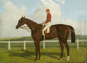 Pferd Mit Jockey by Harry Hall