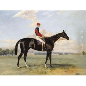 Comte Frederic Lagrange's "black Prince" With Quinton Up, At Chantilly