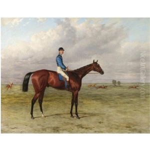The Marquess Of Hasting's Bay Colt "lecturer" by Harry Hall