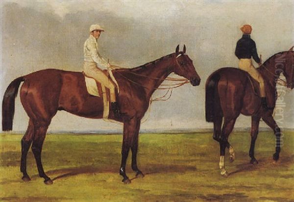 Bay Racehorses Belonging To Colonel Anson And Fulwar Craven - view 1
