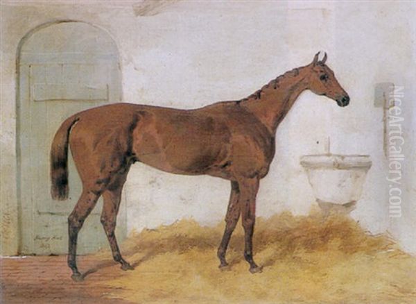 Portrait Of "cossack" In A Stable - view 1