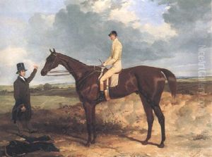 Mr. C. Brooke's Chestnut Gelding "eagle" By "napoleon Le Grand" by Harry Hall