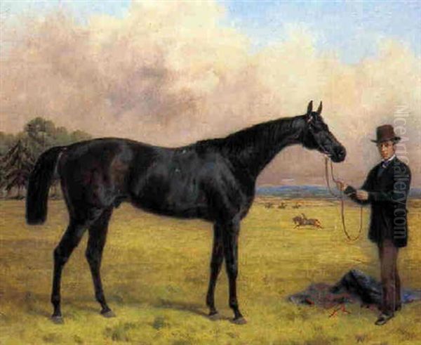Count Lagrange's "gladiateur", Winner Of The Triple Crown, 1865 - view 1