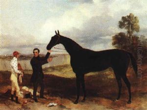 "voltigeur" Winner Of The Great Matchrace Against "the Flying Dutchman" by Harry Hall
