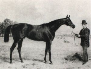 Count Lagrange's 'gladiateur', Winner Of The Triple Crown 1865 by Harry Hall