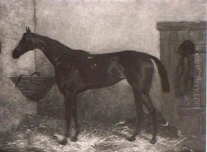 A Study Of The Race Horse Hannah by Harry Hall