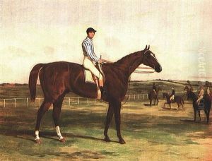 The Marquis Of Exeter's Bay Colt "stockwell" With Norman Up At Doncaster