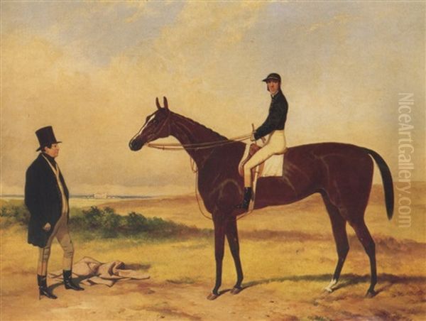 West Australian With Jockey Up And Trainer - view 1
