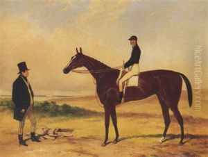West Australian With Jockey Up And Trainer