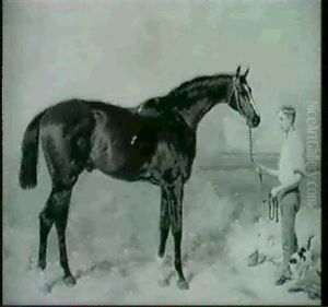 "knight Of The Garter" With Stable Boy by Harry Hall