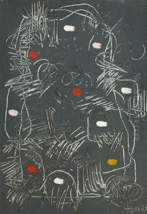 Untitled Abstract by Kenneth Hall
