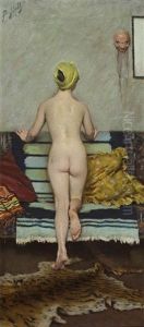 Nude Study by Lindsay Bernard Hall