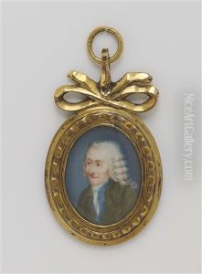 Voltaire (francois Marie Arouet) by Pierre Adolphe Hall