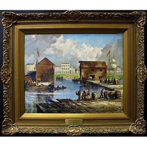 Toronto, Ontario, 1840 (after William Henry Bartlett)
