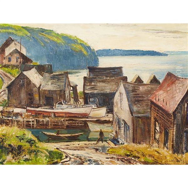 Bay Of Fundy At Hall's Harbour, N.s. - view 1