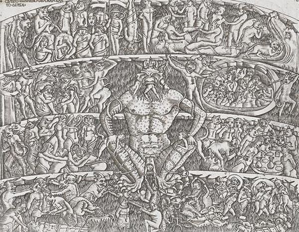 The Inferno, After The Camposanto Fresco In Pisa - view 1