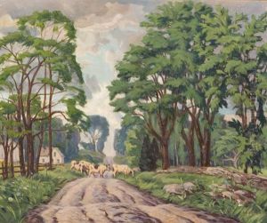 Road To Bellfountain by Joseph Sydney Hallam