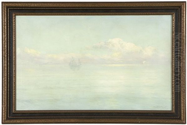 Sailboats On A Calm Sea - view 1