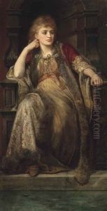 An Allegorical Figure by Charles Edward Halle