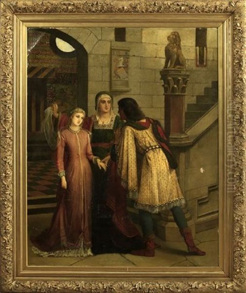 The Nurse Arranging A Meeting For The Lovers Romeo And Juliet - view 1