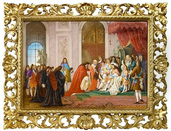 Reparation Faite Louis Xiv Par Le Doge De Genes - view 1