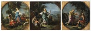 Herminie Rencontrant Les Bergers (+ 2 Others; 3 Works) Herminie Rencontrant Les Bergers (+ 2 Others; 3 Works)