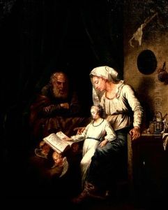 L'education De La Vierge by Noel Halle