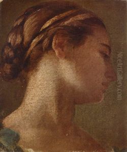 Head Of A Lady by Noel Halle