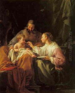 Holy Family by Noel Halle