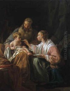 La Sainte Famille by Noel Halle