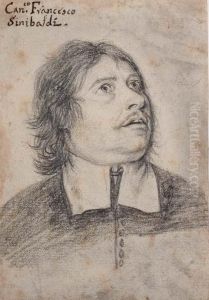 Portrait En Buste Du Chanoine Girolamo Sinibaldi by Filippo Baldinucci