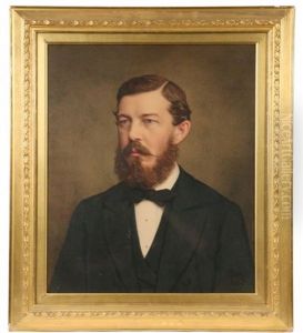Bust Portrait Of A Distinguished Bearded Gentleman