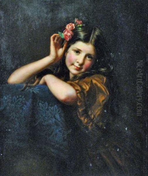 A Portrait Of A Young Girl - view 1