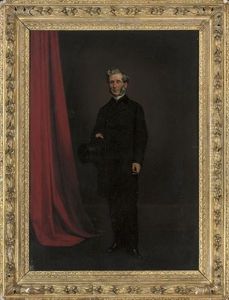 Portrait Of A Man by Samuel Baruch Halle