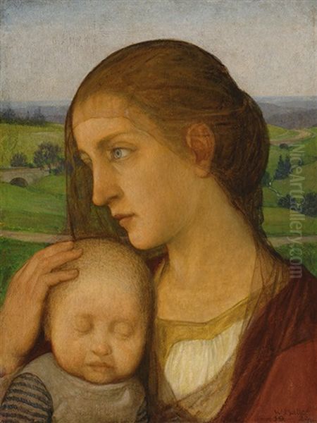 Young Mother With Child - view 1