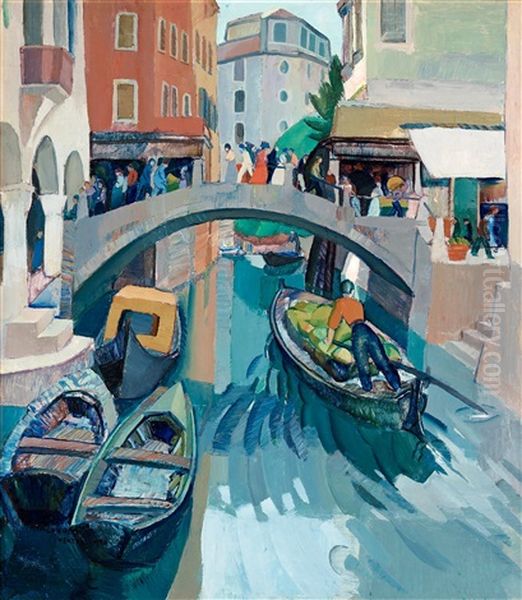 Kanalmotiv Venedig - view 1