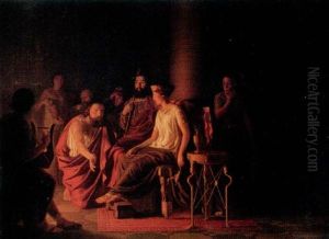 Odysseus Infor Fajakernas Konung Alkinoos