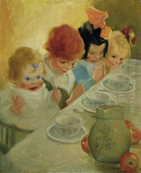 Giving Thanks (ad Illus. For Kellogg's) - view 1