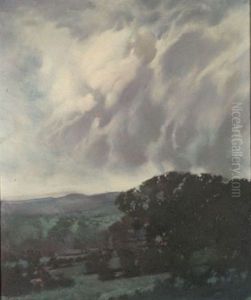The Valley Below by George Hawley Hallowell