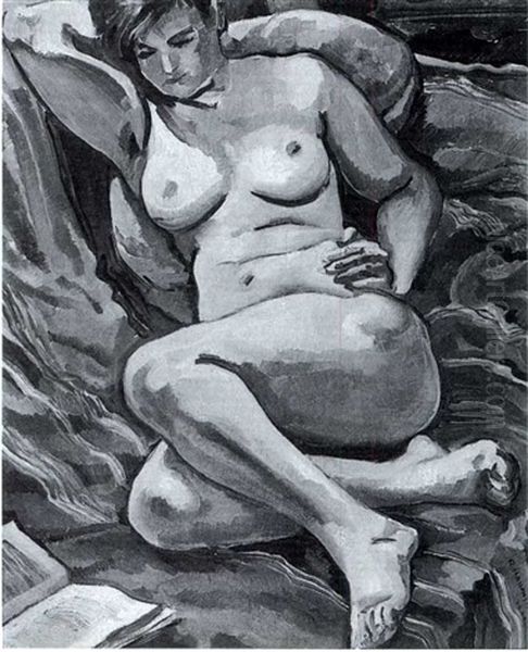 Reclining Nude - view 1