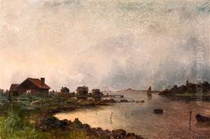 Archipelago At Dusk by Carl Hallstroem