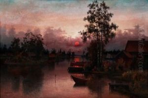 Dusk by Carl Hallstroem