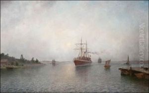 Aamu Saaristossa (morning In The Archipelago) by Carl Hallstroem